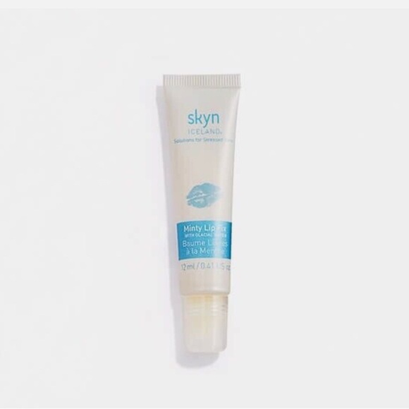 NIB Skyn Iceland Minty Lip Fix w/ Glacial Water Full Size 12 mL 💋 - Picture 4 of 8